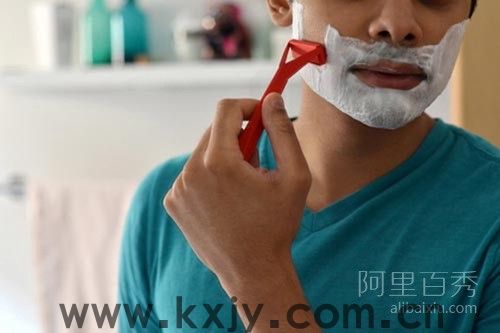 可以刮净胡须的纸质剃须刀--开心家园